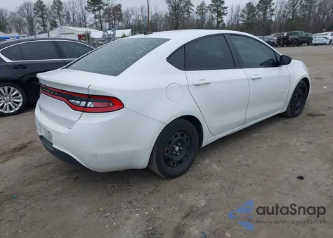 2014 Dodge Dart Se from USA, damaged, VIN 1C3CDFAAXED770481